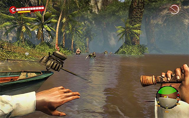 Do zbadania są w sumie trzy miejsca - W zasięgu | Poboczne zadania - Dżungla | Dead Island Riptide - Dead Island Riptide - poradnik do gry