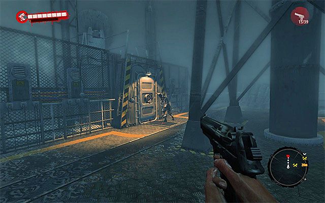 Musisz teraz powrócić do mijanej wcześniej czerwonej drabiny - Dotrzyj na mostek i do centrum dowodzenia | Prolog - Sztorm Dead Island Riptide - Dead Island Riptide - poradnik do gry