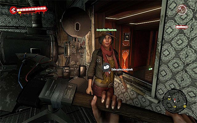 Wejdź do środka, docierając do pomieszczenia, w którym ukrywała się Jacqueline Phantom - Porozmawiaj z Jacqueline | Rozdział 8 - W pierwszym rzędzie - Dead Island Riptide - poradnik do gry
