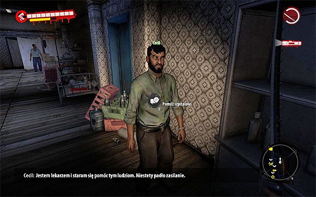 Po wejściu do budynku podejdź do interkomu żeby odbyć krótką rozmowę z Cecilem - Ciemność | Poboczne zadania - Henderson | Dead Island Riptide - Dead Island Riptide - poradnik do gry