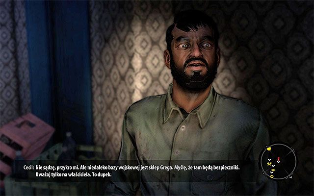 Powróć na pierwsze piętro Szpitala polowego i porozmawiaj ponownie z Cecilem - Ciemność | Poboczne zadania - Henderson | Dead Island Riptide - Dead Island Riptide - poradnik do gry