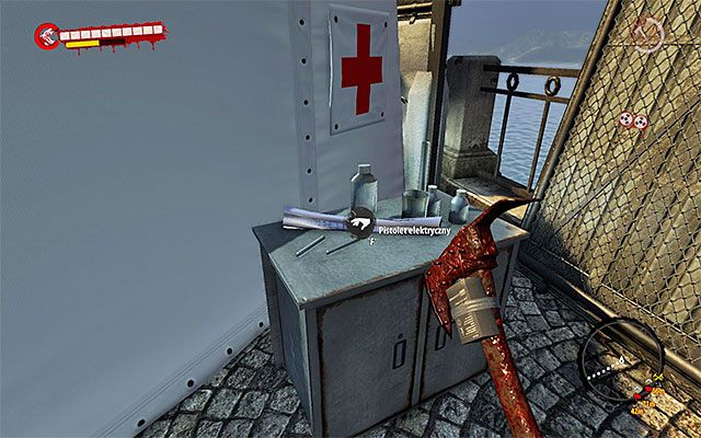 Podejdź do namiotu medycznego - Projekty - Henderson (12 - 24) | Sekrety | Dead Island Riptide - Dead Island Riptide - poradnik do gry