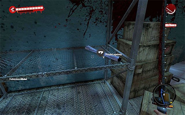 Zacznij od oczyszczenia parteru, a następnie skorzystaj z dowolnych schodów prowadzących na pierwsze piętro budynku - Projekty - Henderson (12 - 24) | Sekrety | Dead Island Riptide - Dead Island Riptide - poradnik do gry