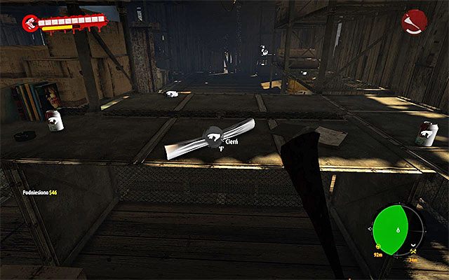 Dokładnie zbadaj cały warsztat, uważając na przebywającego w tym miejscu zbira - Projekty - Dżungla (01 - 15) | Sekrety | Dead Island Riptide - Dead Island Riptide - poradnik do gry