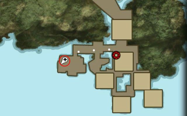 Projekt znajduje się w pobliżu wejścia do Martwej Strefy Domek z widokiem na ocean w południowo-wschodniej części Wioski Halai - Projekty - Dżungla (01 - 15) | Sekrety | Dead Island Riptide - Dead Island Riptide - poradnik do gry