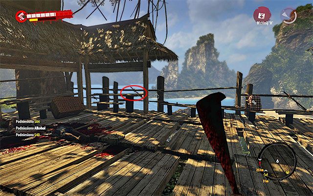 Zatrzymaj się po dotarciu w okolice pola kempingowego i oczyść niewielki punkt widokowy na południe od głównej drogi - Przewodniki - Dżungla - Sekrety - Dead Island Riptide - poradnik do gry