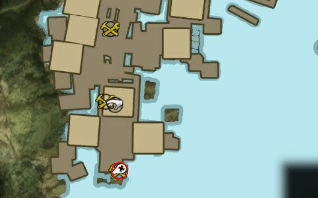 Przewodnik znajduje się w składziku Martwej Strefy w południowej części Wioski Halai - Przewodniki - Dżungla - Sekrety - Dead Island Riptide - poradnik do gry