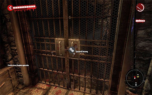 Rozpocznij liniowy przemarsz przez podziemną lokację, korzystając po drodze z nowych schodów - Idź po śladach krwi | Rozdział 11 - Katastrofa | Dead Island Riptide - Dead Island Riptide - poradnik do gry