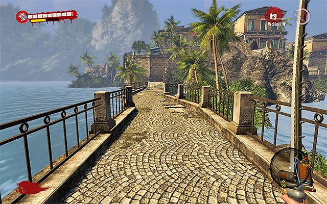 Strefa Kwarantanny znajduje się daleko na północ od fortu, w centralnej części Henderson - Wejdź do Strefy Kwarantanny | Rozdział 12 - Strefa Kwarantanny - Dead Island Riptide - poradnik do gry