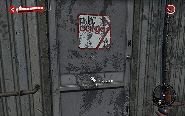 Zejdź po schodach na dół, docierając do drzwi prowadzących do Doków - Dotrzyj do doków | Rozdział 12 - Z prądem | Dead Island Riptide - Dead Island Riptide - poradnik do gry