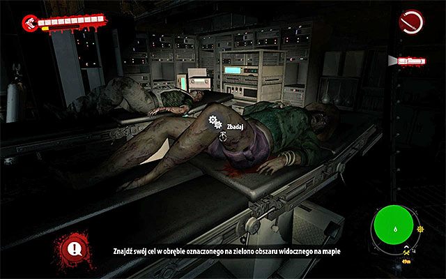 Na koniec podejdź do zmutowanych ciał leżących na pobliskich stołach i obejrzyj jedno z nich - Przeszukaj laboratorium | Rozdział 13 - Z prądem | Dead Island Riptide - Dead Island Riptide - poradnik do gry