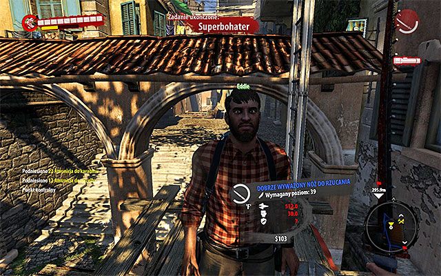 Eddie Zombinator powinien w międzyczasie powrócić na podest, na którym wcześniej stał i musisz po raz ostatni z nim porozmawiać - Superbohater | Poboczne zadania - Henderson | Dead Island Riptide - Dead Island Riptide - poradnik do gry