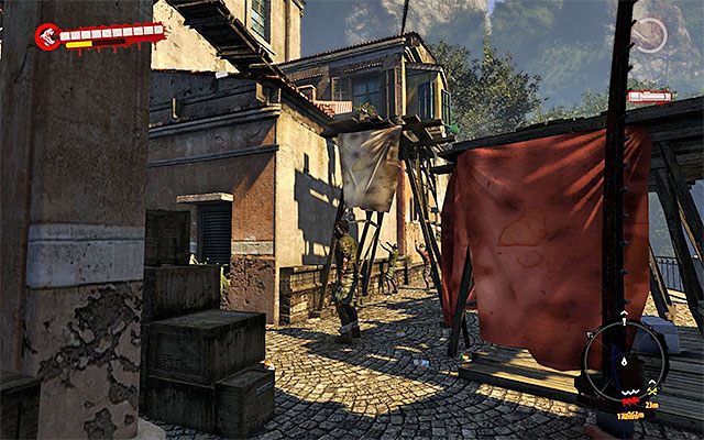 Zlokalizuj rusztowania w pobliżu kościoła - Na krawędzi | Poboczne zadania - Henderson | Dead Island Riptide - Dead Island Riptide - poradnik do gry