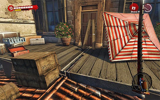 Obróć się w lewo i podejdź do desek blokujących wejście do apartamentu - Na krawędzi | Poboczne zadania - Henderson | Dead Island Riptide - Dead Island Riptide - poradnik do gry