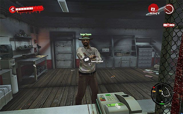 Zlikwiduj zombiaki zgromadzone przed warsztatem, a następnie wyważ prowadzące do niego drzwi - Plan idealny | Poboczne zadania - Henderson | Dead Island Riptide - Dead Island Riptide - poradnik do gry