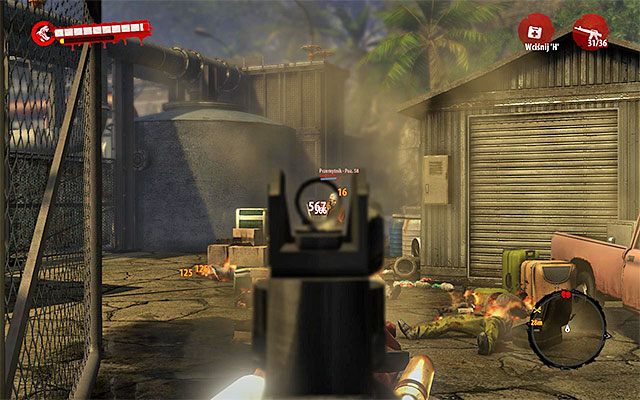 Po tym jak dostatecznie zbliżysz się do miejsca pobytu bandytów będziesz mógł wysłuchać krótkiej rozmowy - Plan idealny | Poboczne zadania - Henderson | Dead Island Riptide - Dead Island Riptide - poradnik do gry
