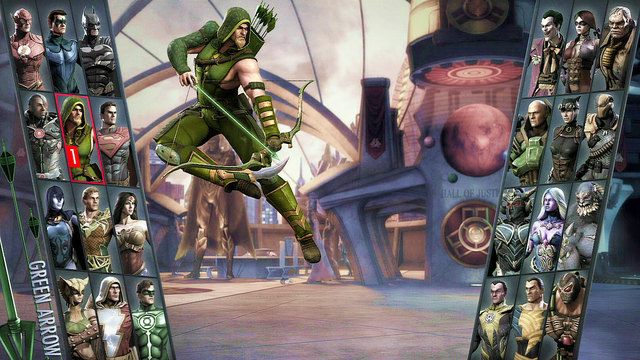 Moc - Injustice: Arrow - moc, kombosy, ciosy specjalne, super ruch - Injustice Gods Among Us - poradnik do gry