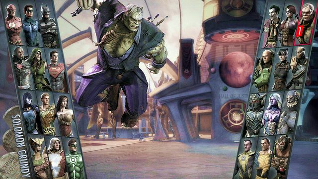 Moc - Injustice: Solomon Grundy - moc, kombosy, ciosy specjalne, super ruch - Injustice Gods Among Us - poradnik do gry