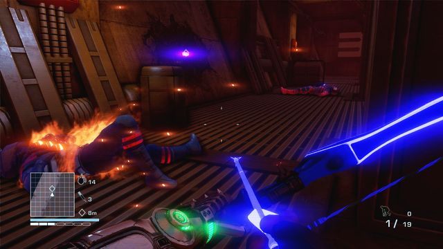 Po oczyszczeniu balkonu, wybierz jedną z dwóch drabin prowadzących na górę i skorzystaj z niej - 3 - Punch it | Zadania główne | Far Cry 3 Blood Dragon - Far Cry 3: Blood Dragon - poradnik do gry