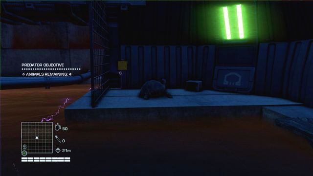 Wejdź do rury widocznej po prawej stronie korytarza - Turtle killer | Far Cry 3 Blood Dragon - Far Cry 3: Blood Dragon - poradnik do gry