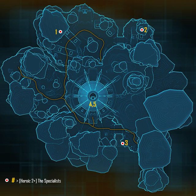 Gravity Hook Four, [HEROIC 2+] The Specialists - Abandoned Mining Mesa - Empire Missions - Star Wars: The Old Republic - The Rise of the Hutt Cartel - poradnik do gry