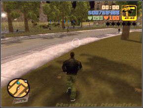 Musisz jechać aż do Portland, znów do parku, gdzie ostatnio zabijałeś Diablosów - okaże się, że to oni stoją za kradzieżą - 10 - Kenji | Grand Theft Auto 3 - Grand Theft Auto 3 - poradnik do gry