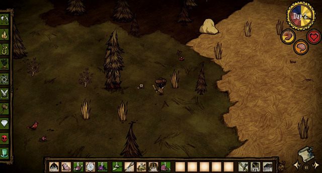Zanim Treeguard się poruszy, niczym nie różni się od zwykłego drzewa - Dont Starve: Bossowie | Walka - Dont Starve - poradnik do gry