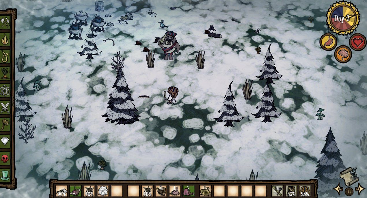 MacTusk to ubrany w szkocką kratę mors, który wychodzi z Walrus Camp (iglo) wyłącznie zimą - Dont Starve: Bossowie | Walka - Dont Starve - poradnik do gry