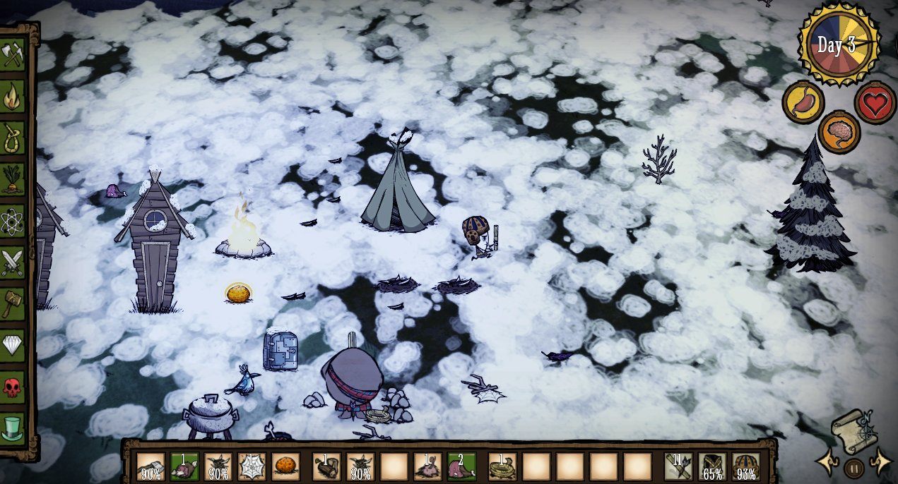 Aby go pokonać, powinieneś uzbroić się w broń zasięgową oraz najlepszy pancerz, a także mieć w plecaku silne przedmioty leczące - Dont Starve: Bossowie | Walka - Dont Starve - poradnik do gry