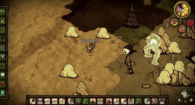 Oba przedmioty to bronie przydatne w starciu z silniejszymi przeciwnikami - Dont Starve: Magia | Walka - Dont Starve - poradnik do gry