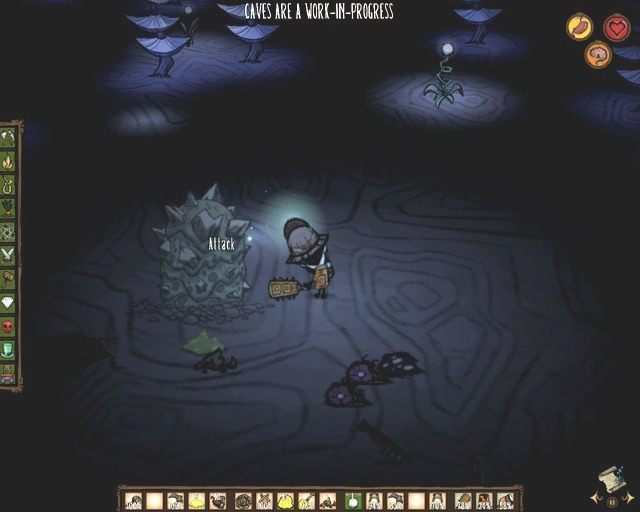 Light Flower jest źródłem światła. - Dont Starve: Jaskinie - Dont Starve - poradnik do gry