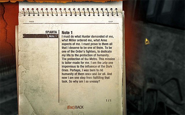 W grze do odnalezienia są w sumie 43 strony dziennika Artema i pełnią one rolę sekretów (znajdziek) - Strony dziennika Artema | Metro Last Light - Metro: Last Light - poradnik do gry