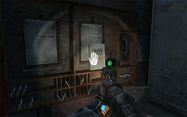 Strona jest w koszarach w obszarze C1 zbrojowni - 11 - Rewolucja | Strony dziennika Artema | Metro Last Light - Metro: Last Light - poradnik do gry
