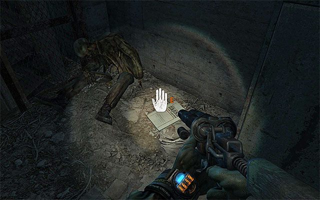 Zatrzymaj się na chwilę w miejscu, w którym Chan zeskoczy na niższą półkę - Idź za Chanem, by odszukać Cienia | Rozdział 21 - Chan | Metro Last Light - Metro: Last Light - poradnik do gry