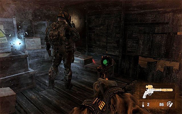 Ostrożnie zbliż się do zupełnie nowej lokacji - Znajdź i ocal Annę | Rozdział 19 - Skażenie | Solucja Metro Last Light - Metro: Last Light - poradnik do gry