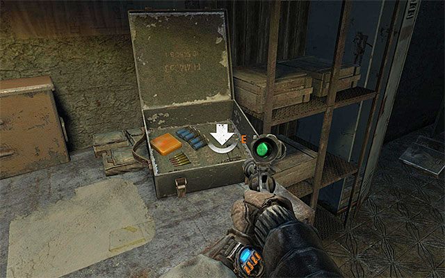 Zaczekaj aż Artem odzyska odebrane mu wcześniej wyposażenie - Znajdź drogę przez zbrojownię | Rozdział 11 - Rewolucja | Metro Last Light - Metro: Last Light - poradnik do gry