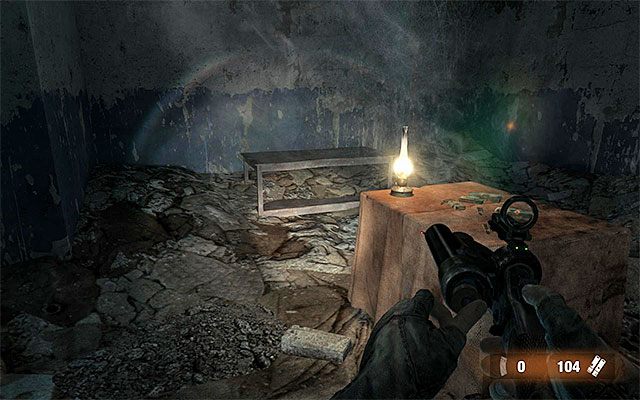 Zachowaj czujność, bo po kilku chwilach napadnie Cię grupa radpająków - Znajdź skrzynkę z bezpiecznikami i otwórz drzwi | Rozdział 7 - Latarka - Metro: Last Light - poradnik do gry