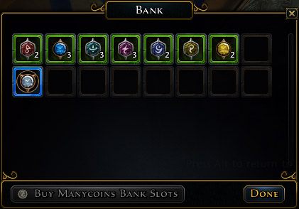 1 - Inwentarz i bank w Neverwinter | Wyposażenie - Neverwinter - poradnik do gry