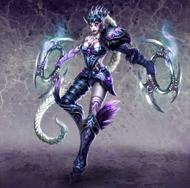 Statystyki - Przyczajona / Tancerka Czakramów | Jednostki Lochu | Heroes VI - Cienie Mroku - Might & Magic: Heroes VI - Cienie Mroku - poradnik do gry