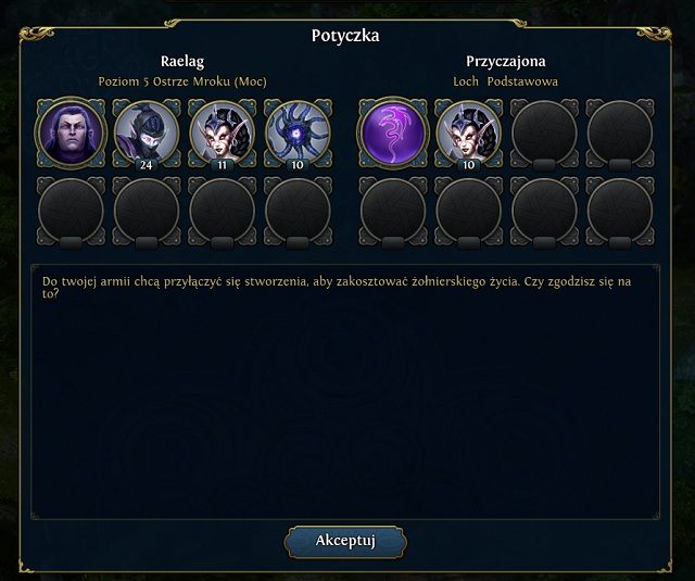 Jest to kolejne zadanie, które odblokujemy automatycznie podczas wypełniania misji - Wybrańcy Yriss | 1 - Inne Elfy - zadania dodatkowe | Heroes VI - Cienie Mroku - Might & Magic: Heroes VI - Cienie Mroku - poradnik do gry