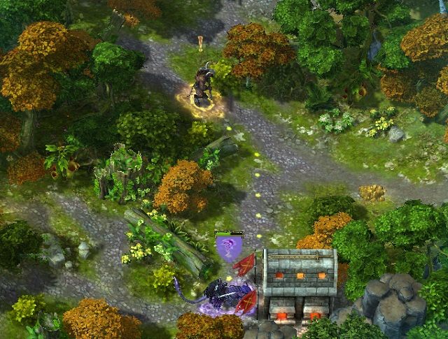 Zadanie to odblokujemy automatycznie po dotarciu do rozwidlenia drogi w podziemiach (Mx, x) - Zaginiony Legion | 1 - Inne Elfy - zadania dodatkowe | Heroes VI - Cienie Mroku - Might & Magic: Heroes VI - Cienie Mroku - poradnik do gry