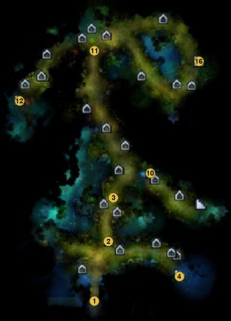 1 - lokacja startowa/końcowa (Szturm, rabunek i ucieczka) - Mapa 1 - podziemia, zadania | 1 - Inne Elfy - mapy | Heroes VI - Cienie Mroku - Might & Magic: Heroes VI - Cienie Mroku - poradnik do gry