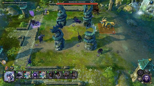 W walce tej posiadamy z góry zdefiniowaną liczbę wojsk - Klątwa Oshiro | 3 - Misja Nieznanej Łzy - zadania główne - Might & Magic: Heroes VI - Cienie Mroku - poradnik do gry