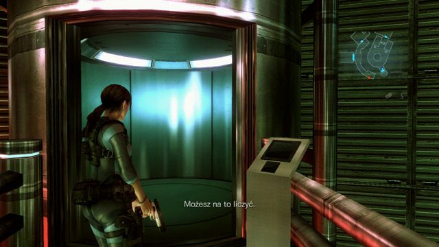 Dalsza droga prowadzi do windy z lewej - Bez wyjścia - cześć II | Epizod 9 | Resident Evil Revelations - Resident Evil: Revelations - poradnik do gry