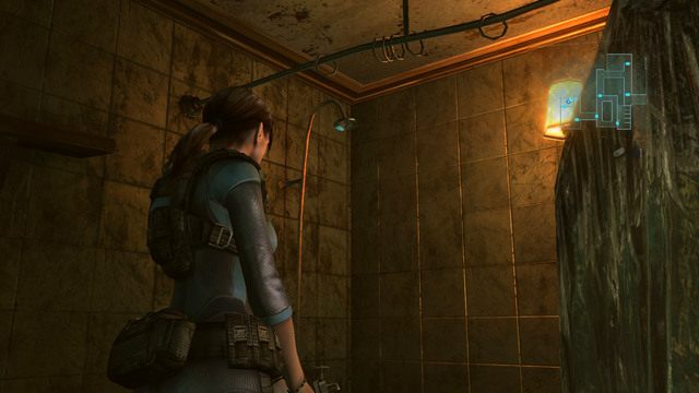 Lokalizacja: Epizod 2 - Część II - Epizody 1-5 | Znajdźki - Handprints | Resident Evil Revelations - Resident Evil: Revelations - poradnik do gry