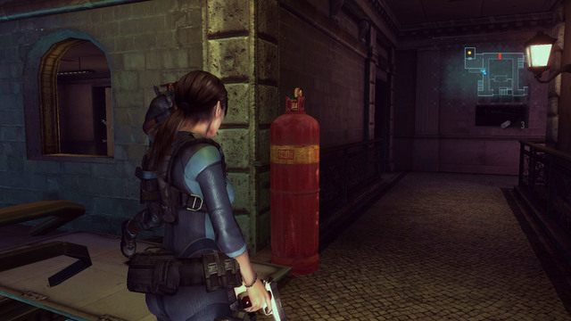 Lokalizacja: Epizod 3 - Część II - Epizody 1-5 | Znajdźki - Handprints | Resident Evil Revelations - Resident Evil: Revelations - poradnik do gry