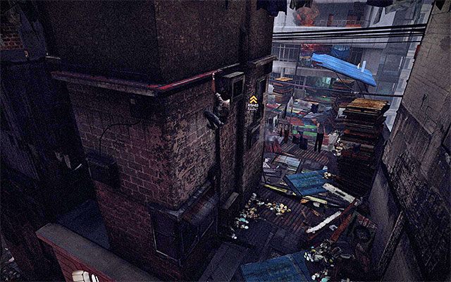 Proponuję zająć się teraz dotarciem do dwóch dość dobrze ukrytych sekretów - Przeprawa przez pierwszą część slumsów | Epizod 3 w Remember Me - Remember Me - poradnik do gry