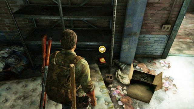 Znajdziesz go na pierwszym piętrze garażu bandytów (w pomieszczeniu z materacami) - Pittsburgh | Podręczniki szkoleniowe i narzędzia w The Last of Us - The Last of Us - poradnik do gry