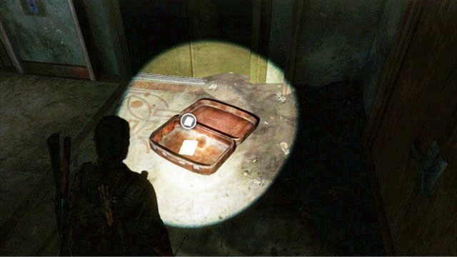 Znajdziesz tam leżącą na ziemi walizkę, a w niej notatkę z kluczem do sejfu - Pittsburgh | Podręczniki szkoleniowe i narzędzia w The Last of Us - The Last of Us - poradnik do gry