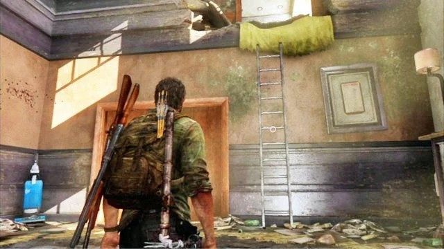 Po tym jak zostaniesz uratowany przez Ellie, wdrap się ponownie na górę i idź dalej w lewo - Pittsburgh | Podręczniki szkoleniowe i narzędzia w The Last of Us - The Last of Us - poradnik do gry